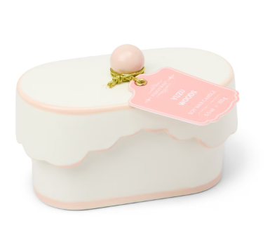 Cherie Porcelain Ceramic Dish Candle - Yuzu Woods