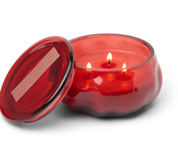 Basalt Tinted Glass Candle - Yuzu Woods