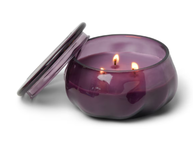 Basalt Yellow 10 oz Organic Shaped - Violet & Vanilla