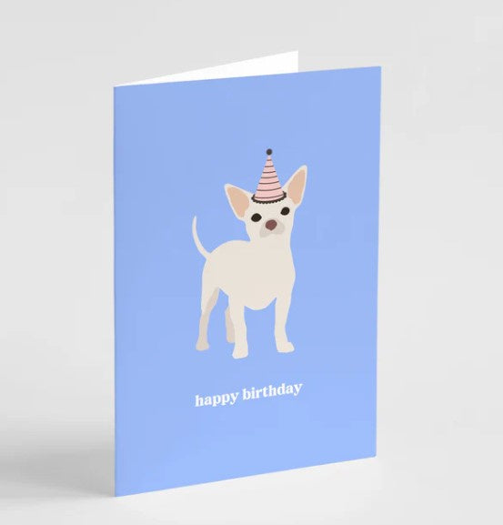 Happy Birthday Chihuahua Card