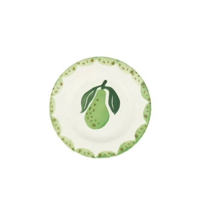 6.5 Inch Round Plate - Pears