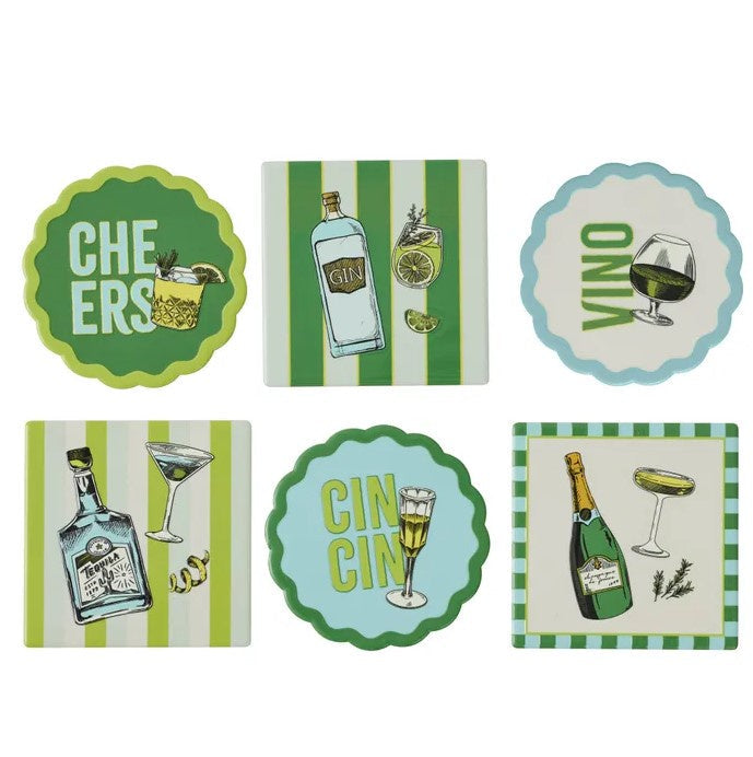Gimlet Ceramic Coasters