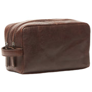 Leather Wash Bag - Corso