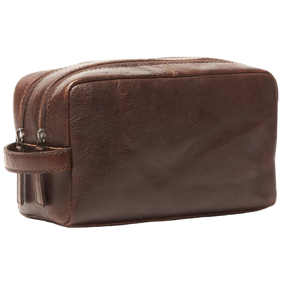 Leather Wash Bag - Corso