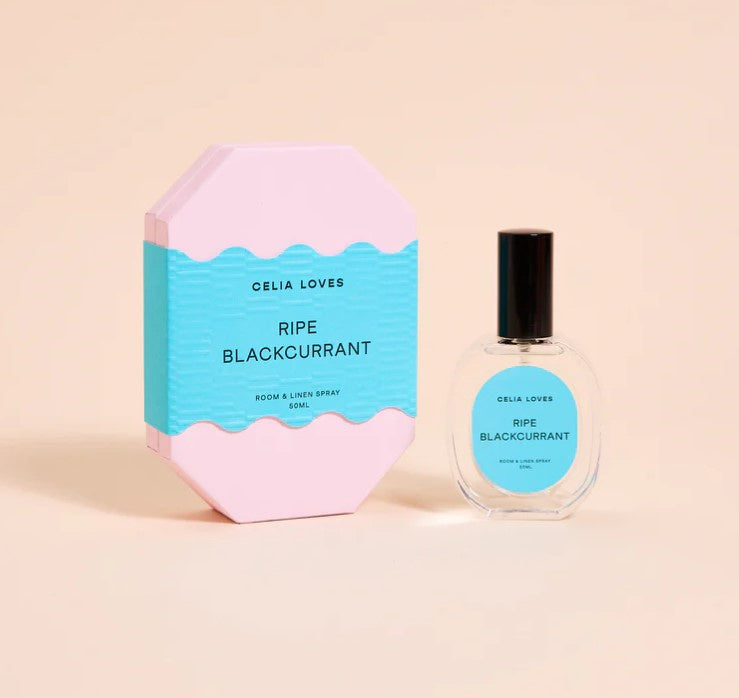 Celia Loves Room Spray - Ripe Blackcurrant