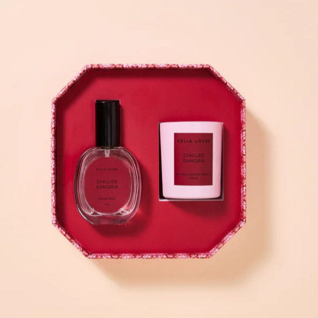 Room Spray & Candle Duo Set - Chilled Sangria