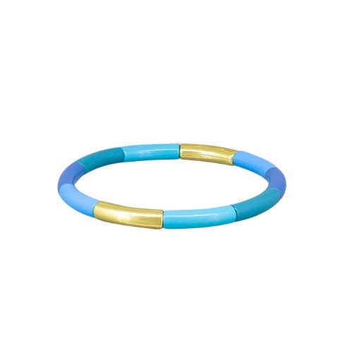Bar Bracelet - Blue Tone