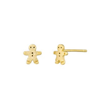 Gold Gingy Stud Earrings