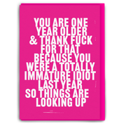 One Year Older Card
