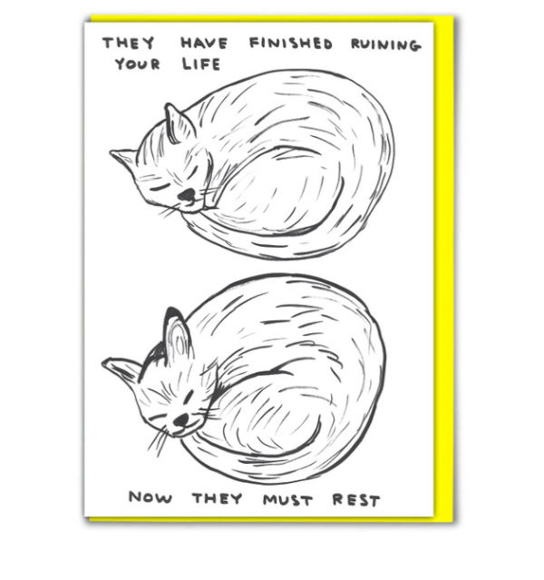 Finished Ruining Your Life Card