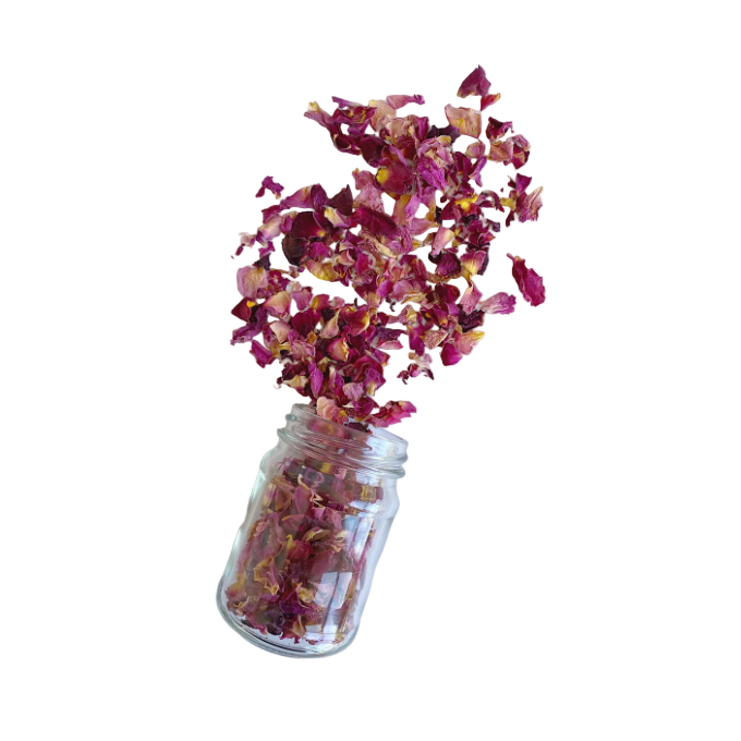 Edible Flower Sprinkles 2g - Rose Petals