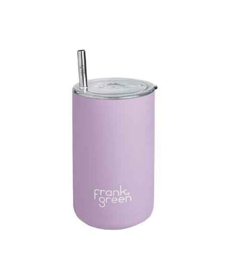 425ml Iced Coffee Cup + Straw - Lilac Haze