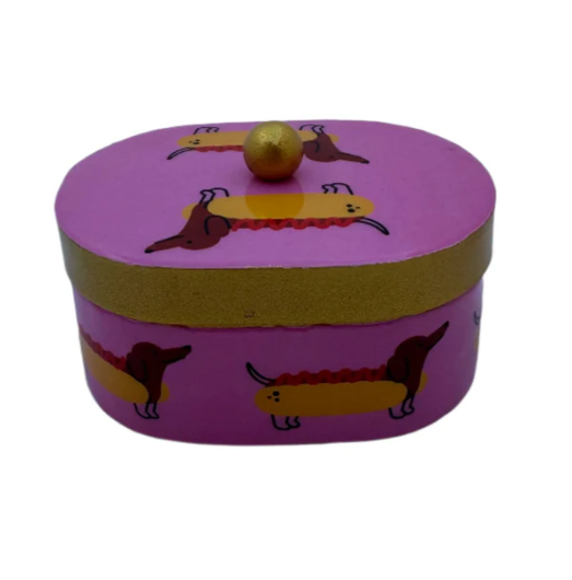 Hot Dog Trinket Box