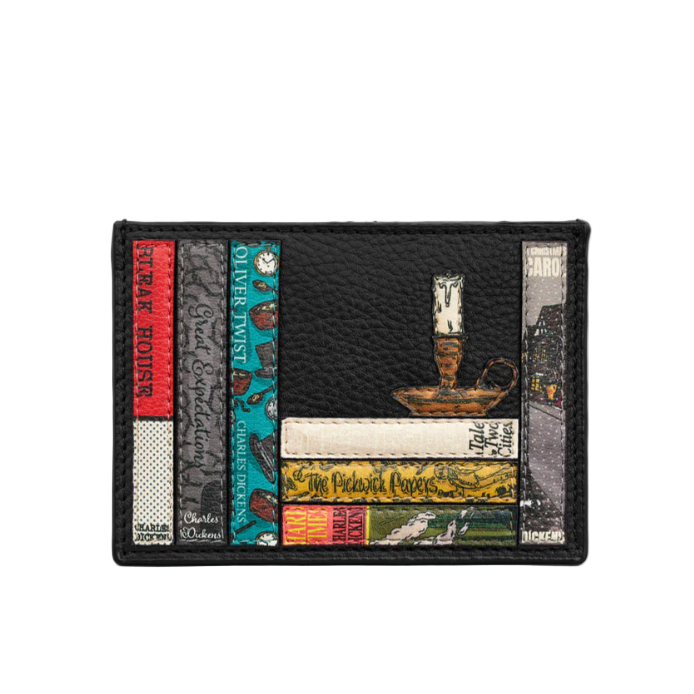 Card Holder - Bookworm Dickens Black