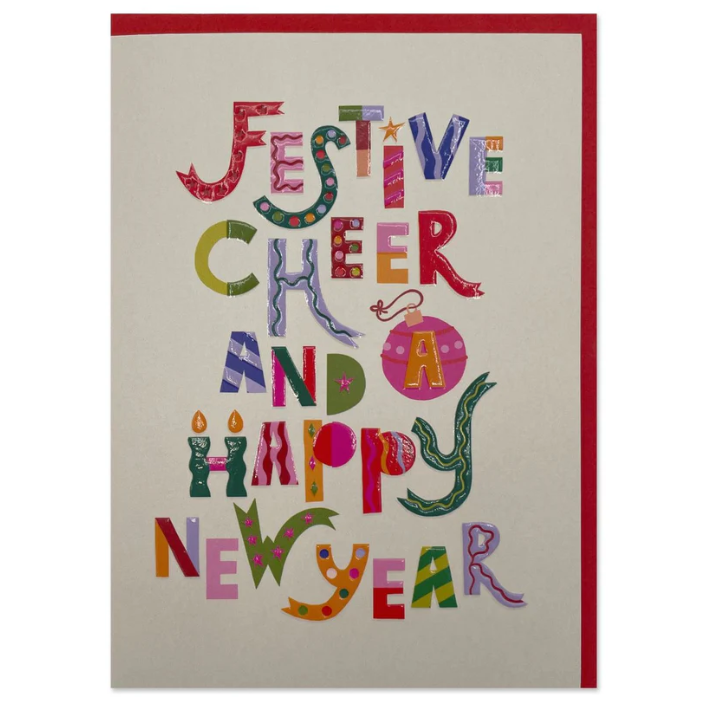 Festive Cheer and A Happy New Year Card