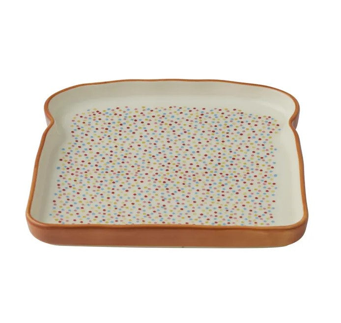 Fairy Bread Ceramic Plate