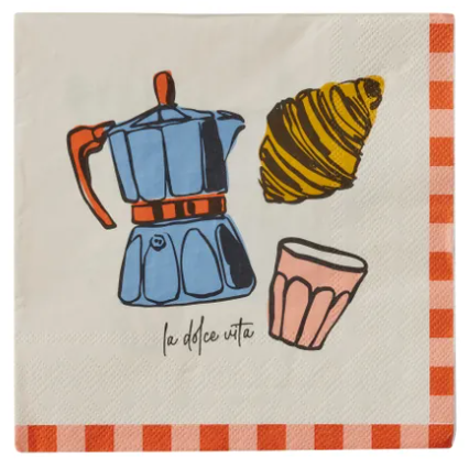 20pk 3Ply Napkin - Brunch