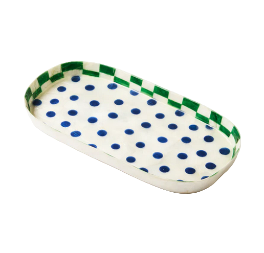 Paradis Blue Spot Tray
