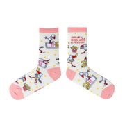 Twigseeds Women's Socks - Happy As A Seagull