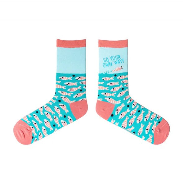 Twigseeds Women's Socks - Go Your Own Way