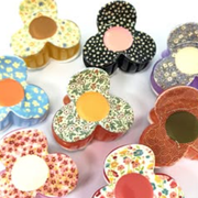 Flower Print Hair Clip - Small