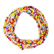 Coloured Bead Bracelets - Pinks