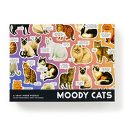 1000pc Puzzle - Moody Cats