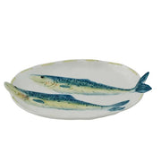 Azur Oval Ceramic Plate