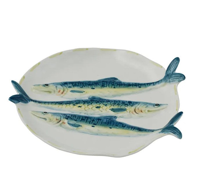 Azur Round Ceramic Plate