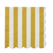 Paper Napkin - Carnival Mustard