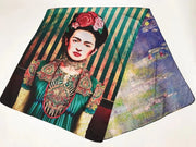 Reversible Silk Scarf - Frida/Water Lilies
