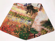 Reversible Silk Scarf - Autumn Leaves