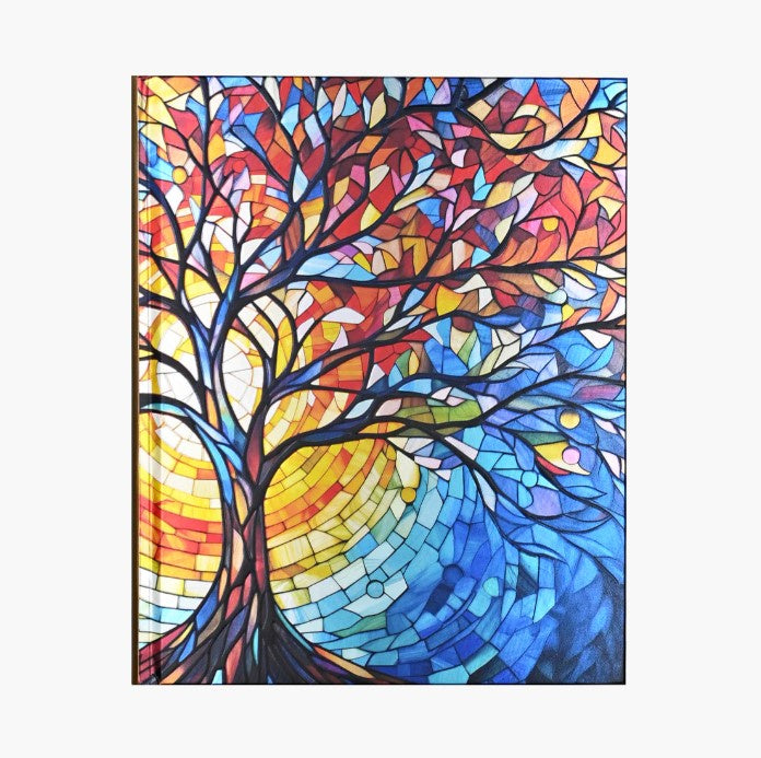 Stained Glass Tree of Life Journal