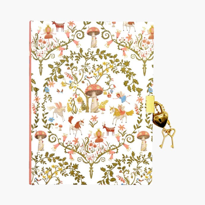 Enchanted Forest Lockable Journal