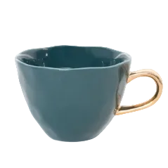 Good Morning Tea Cup - Blue/Green