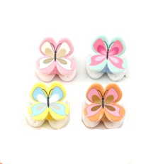 Set of 4 Garden Hair Clips - Butterflies