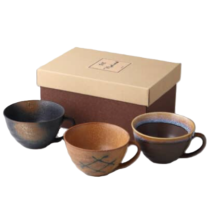 Irodori 3 Soup Cup Set