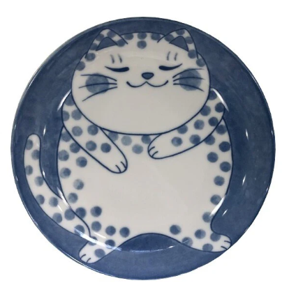 Spotty Cat Dish - Small