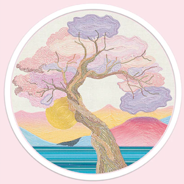 Broderie Card