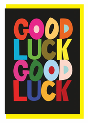 Good Luck, Good Luck Card
