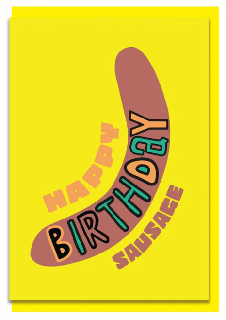 Birthday Sausage Card