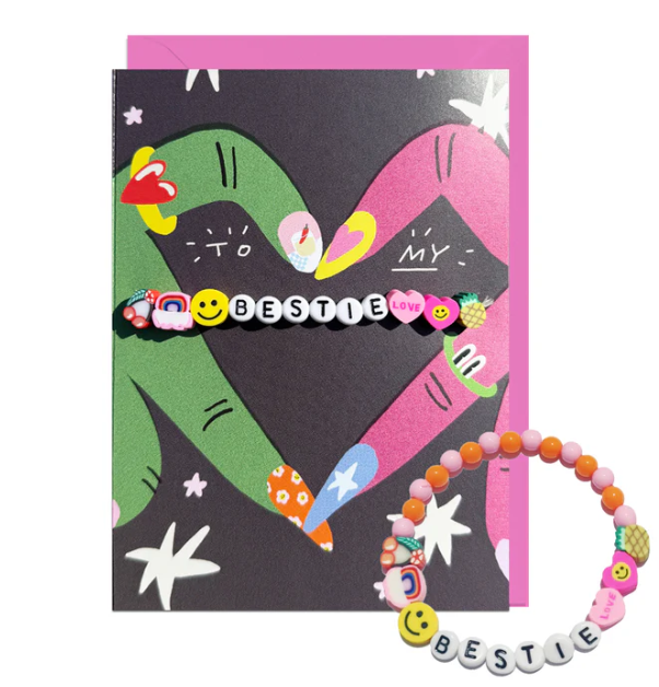 Bestie Witches Bracelet Card