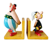 Cast Iron Bookends - Asterisk & Obelix