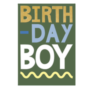 Birth-day Boy Card