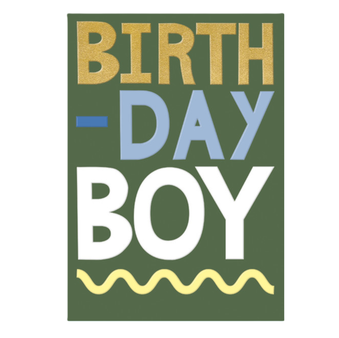 Birth-day Boy Card