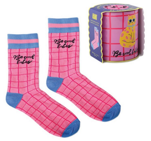 Socks in a Tin - Be Cool Babes