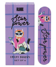 Set of 6 Emery Boards - Cat