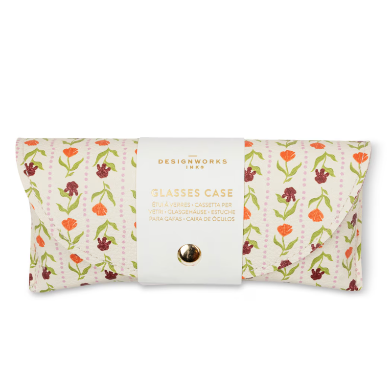 Printed Glasses Case - Floral