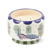 A Dopo Large Candle - Peacock (Misted Lime)