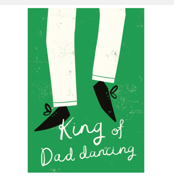 King Of Dad Dancing Card